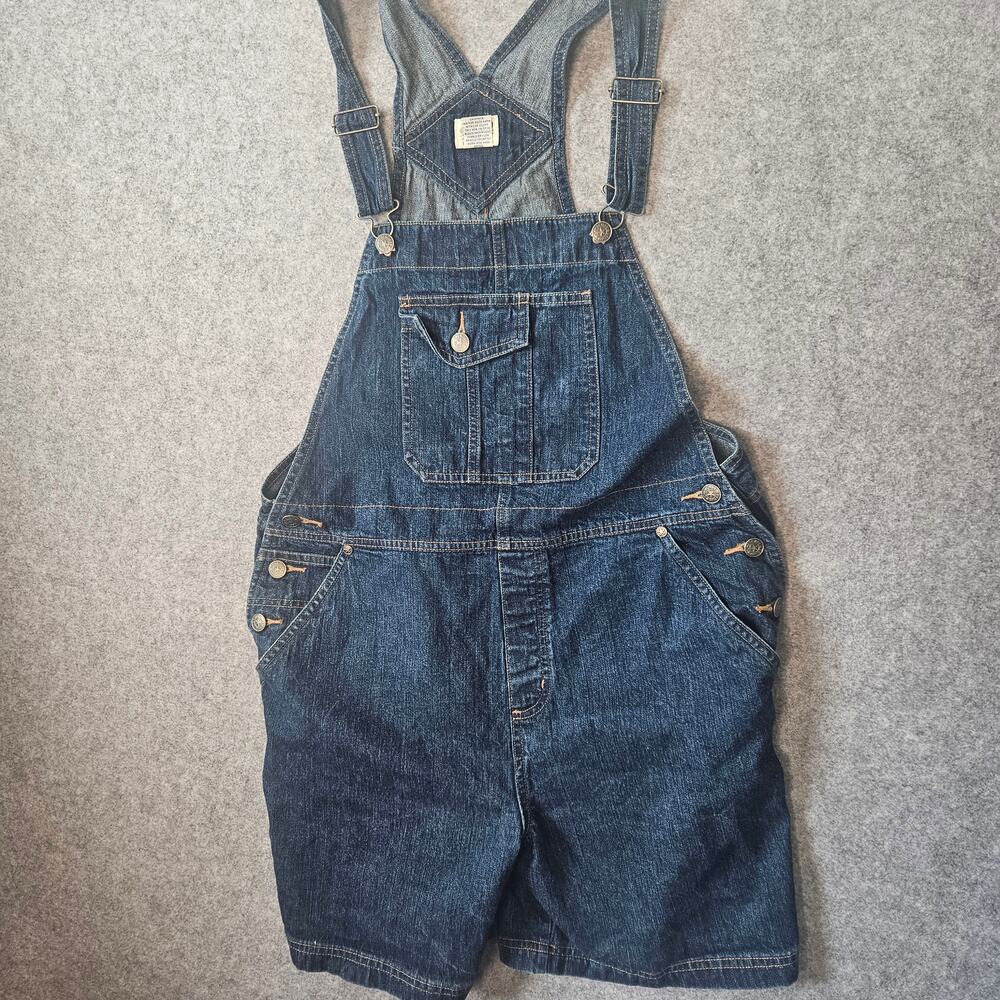 Vintage 1999 Cherokee Denim Shortalls Overalls - Size M (Fits M/L)